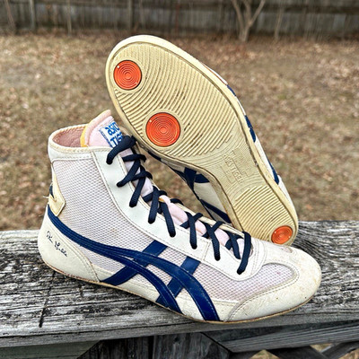 ASICS Tiger Vintage Dan Gable Super Flex Wrestling Shoes Size 8.5