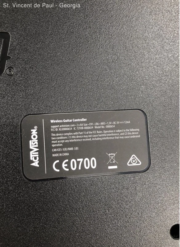 2x Activision Guitar Hero Power Wireless Guitar Xbox 360 PS3 No Strap No Dongle - Image 4 of 4