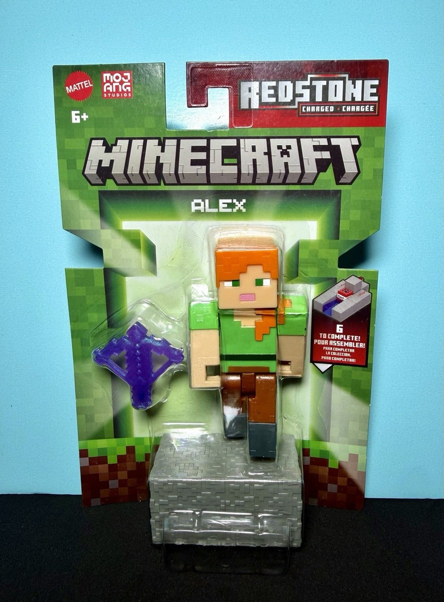 2026 Minecraft Redstone Charged Series 4in Figure: ALEX (w