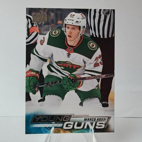 2022-23 Upper Deck Series 1 Marco Rossi Young Guns RC #243 Minnesota Wild