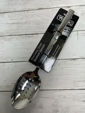 Viking Stainless Steel Slotted Spoon ~ 13" Long ~ Kitchen Tool Utensil ~ NEW