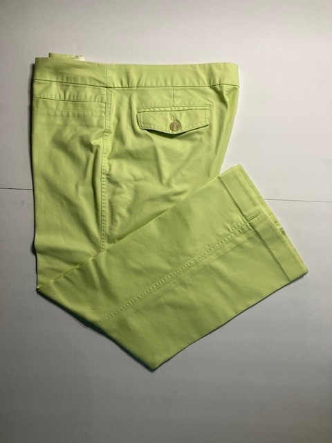 Old Navy Low Waist Stretch Lime Green Pants Size 16