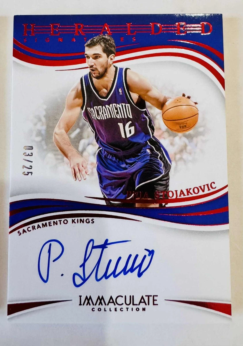 Panini Peja Stojakovic Basketball Sports Trading Cards for sale | eBay
