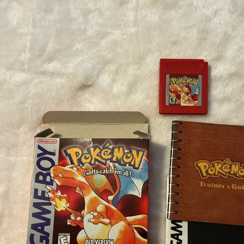 Nintendo Pokémon: Red Version Nintendo Game Boy Complete w/ Box Manual NTSC 1998