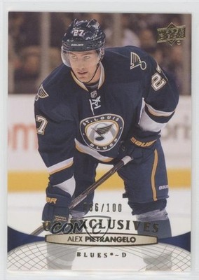 2011-12 Upper Deck UD Exclusives 86/100 Alex Pietrangelo #293 0d14