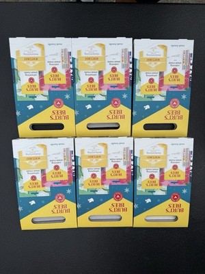 6x Burt s Bees 4 In 1 Mask Bundle Gift Set Face & Lip Mask Conditioning Lip Balm