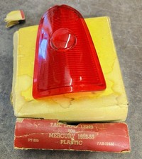 1952-1953 Mercury Tail Light Lens Glo-brite Nos