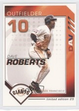 2007 Disabled American Veterans San Francisco Giants Dave Roberts #25 0f8