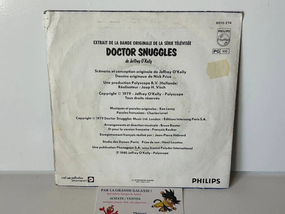 45T Générique Doctor Snuggles Dr Docteur Philips Jeffrey O'Kelly Level Leray VF - Photo 2/2