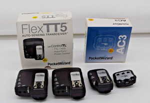 PocketWizard Flex TT5 for Nikon, mini TT1 and AC3