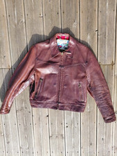 Aero Leather Highwayman Jacke 50er Jahre Leder Pferd