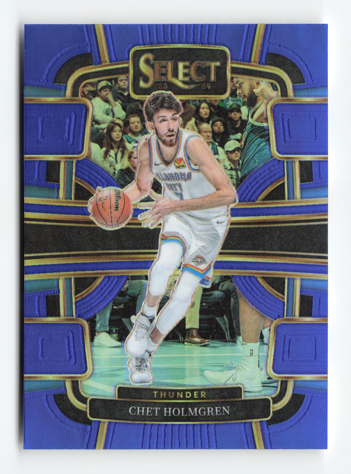 2023-24 Panini Select #41 Chet Holmgren Blue Prizms