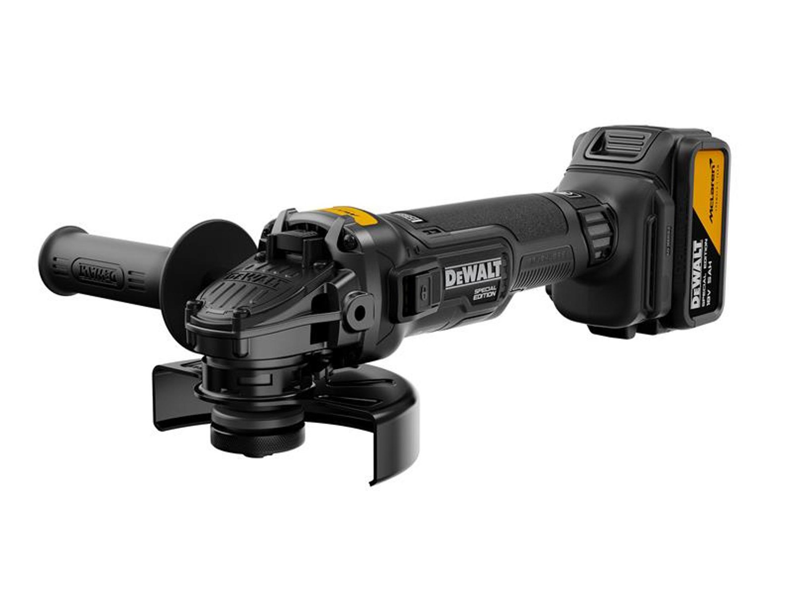DEWALT DCG45MP1T McLaren F1 18V Brushless Angle Grinder 115mm 1 x 5.0Ah Li-ion