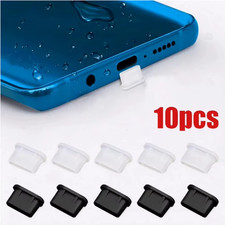 10X Mobile Phone Anti Dust Plug USB Type C Charging Port Dust Stopper