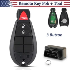 Replacement Remote Key Fob 3B + Tool Kit For 2008 2009 2010 2011 2012 Dodge Ram
