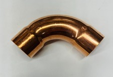 1-1/2" Copper Long Radius 90 Elbow C x C Sweat Fitting Lead Free