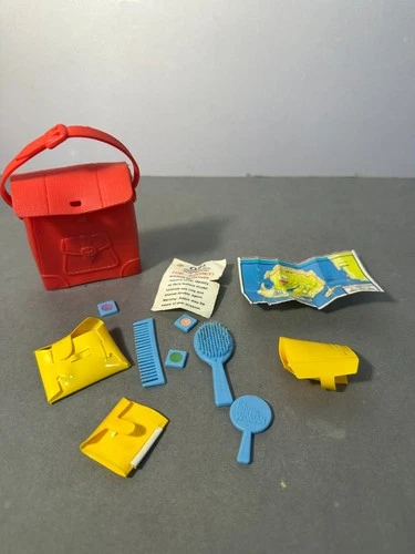 Vintage 1977 Kenner  Bionic Woman Doll Jaime Summers Mission Purse & Accessories