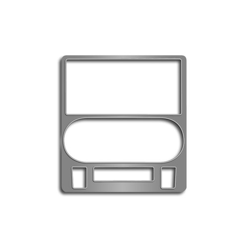 Placa de ajuste de tablero central para Challenger SRT8 2008-14 sin botones de calentador de asiento - Imagen 4 de 5