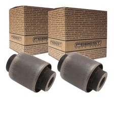 2X FEBEST QUERLENKERLAGER BUCHSEN HINTEN passend für HYUNDAI ELANTRA I30 IONIQ K