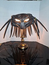 Predator Alien vs Predator Full Mask With Hair Halloween Cosplay Helmet