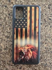 Lion/American Flag Phone Case for Samsung Galaxy A51 5G