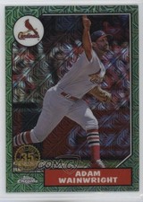 2022 Topps Series 2 Green Refractor /99 Adam Wainwright #T87C2-35 0t2