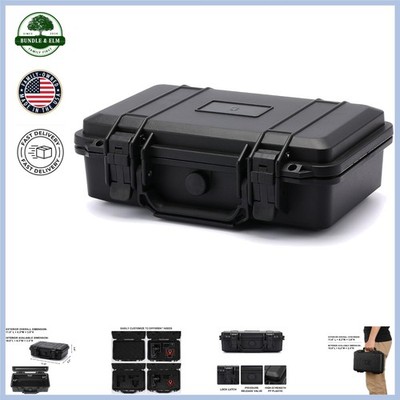 Portable Waterproof Tool Box with Shockproof Foam Insert and Customizable Design