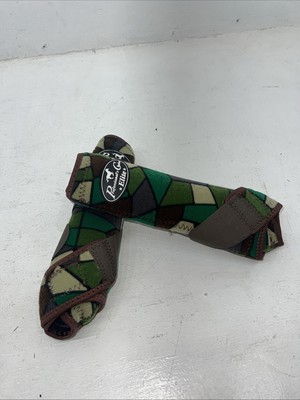 New Professionals Choice Green SMB Elite Front L Splint Boots HH-1
