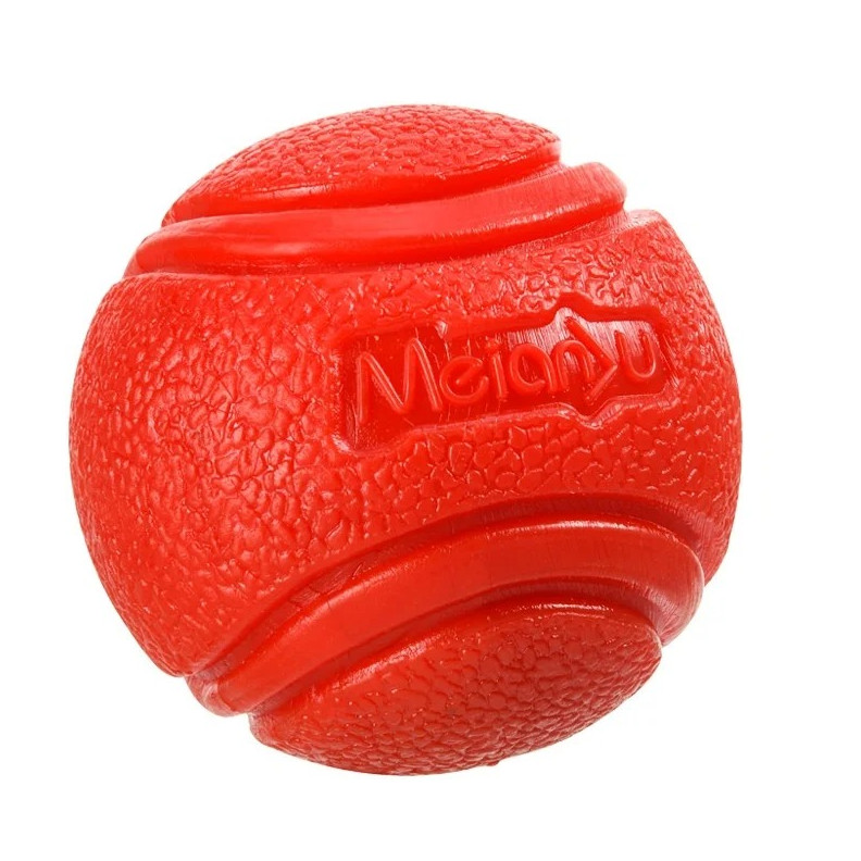 1 pc Indestructible Rubber Dog Ball Chew Proof Bouncy Toy S-XL Sizes