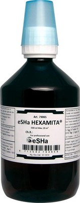 eSHa HEXAMITA 500ml - Heilmittel gegen Lochkrankheit für 20000l Diskus Cichliden