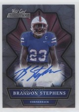 2021 Wild Card Alumination Brandon Stephens Rookie Auto RC 0a3. rookie card picture