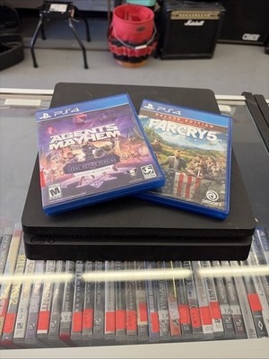 Sony PlayStation 4 Slim 500GB Gaming Console with 2 Games