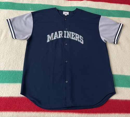 Vintage 90s Starter Seattle Mariners Alex Rodriguez Arod #3 Jersey Size 3X XXXL - Picture 3 of 8