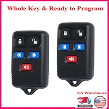2x Replacement Keyless Entry Remote Key Fob Van Door for Ford CWTWB1U511