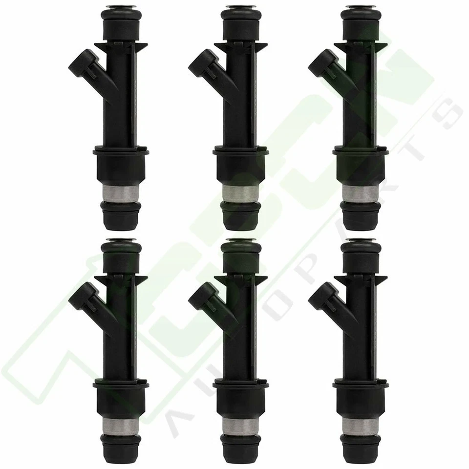 6 inyectores de combustible para Chevrolet Trailblazer GMC Envoy 4,2 L I6 2005 2006 2007 Foto 2 de 4