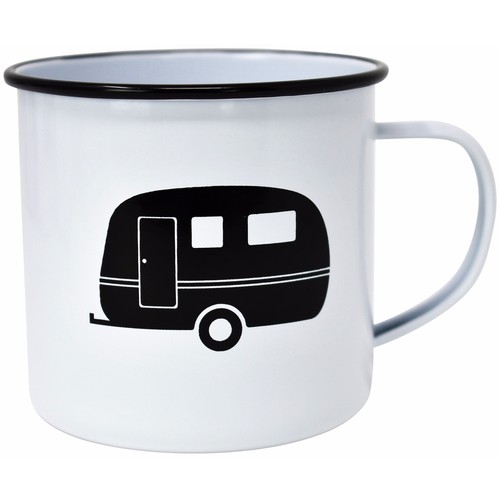 Enamel Mug - Camping Mug in 8 Vintage Enamelware Designs for Coffee or ??? - Picture 15 of 16