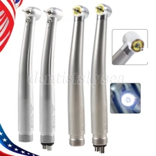 NSK Style Dental Fiber Optic LED E-generator Handpiece 2/4H Shadowless Ring YBM