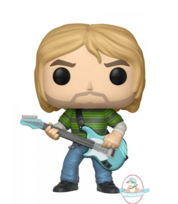 Funko POP！ Rock Series BABYL 3体SET Pop! Rocks Series 3 Kurt Cobain in Striped Shirt Vinyl
