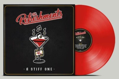 THE REFRESHMENTS - A STIFF ONE (LIMITED  RED LP)   VINYL LP NEU