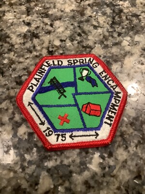 1975 Plain Field Spring Encampment RED Border [Q-1451] | eBay
