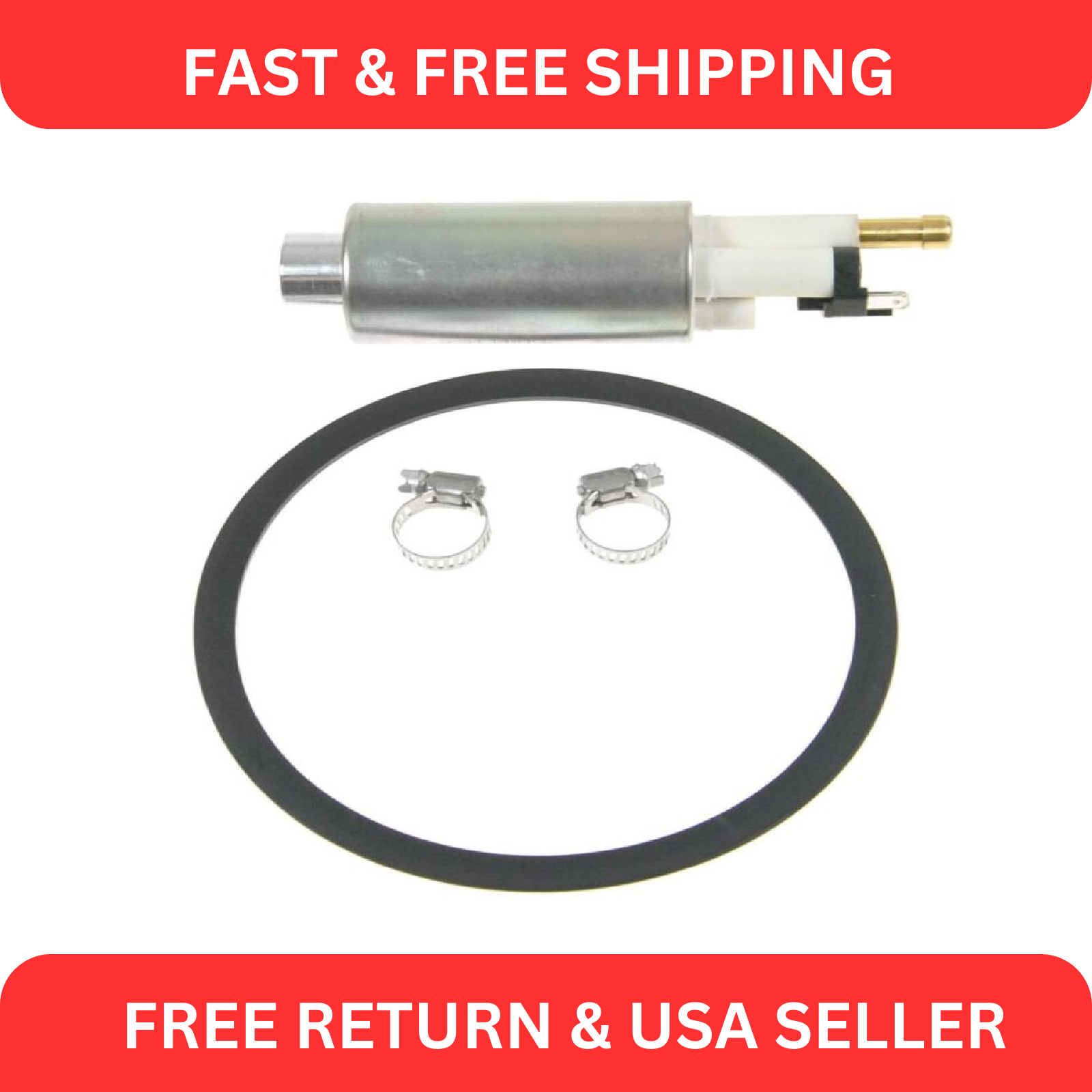 Universal High Flow Electric Fuel Pump For Kia Suzuki Dodge Ford Honda Acura Che - Foto 3