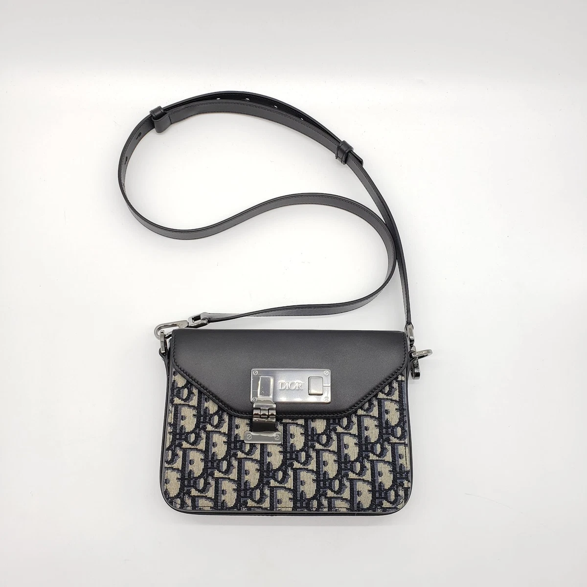 Dior lock cloth bag Dior Homme Black in Cloth 25465810 #47 Dior lock cloth bag Dior Homme Black in Cloth 25465810