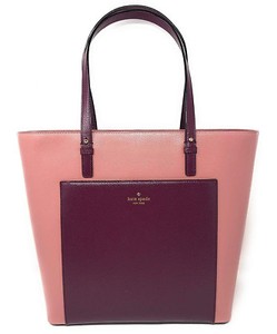 kate spade burgundy tote