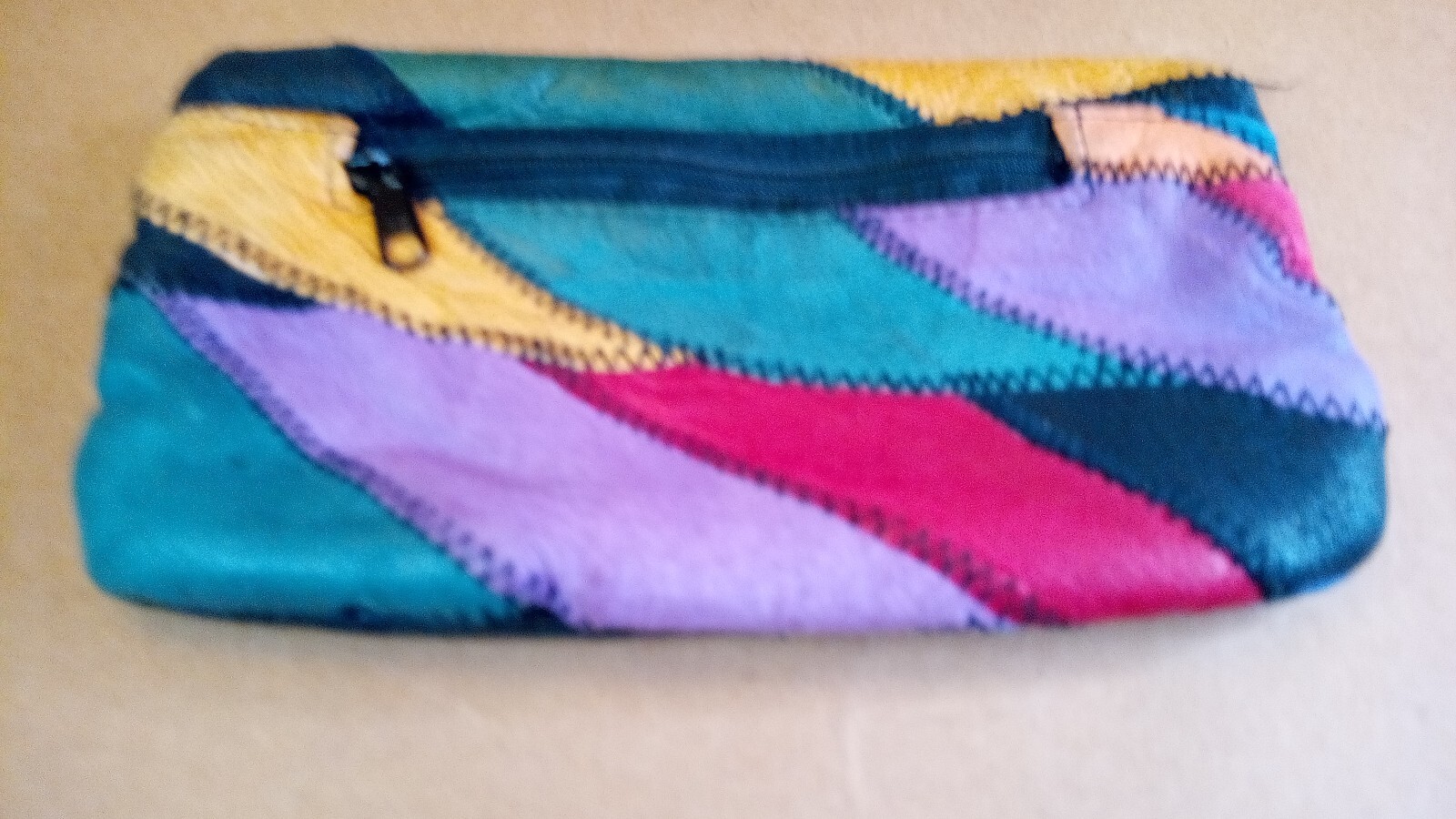 Multi Patchwork Leather Patchwork Bags Lot of 2 C… - image 3