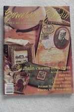 Magazine, Somerset Studio, Paper Art, Art Stamping, Letter Art. July 1998