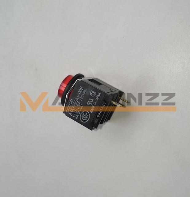 Interrupteur à Bouton-poussoir Micro A3AT-90K1-00R - 6A 250VAC / 4A 30VDC - 1 Pièce Neuve