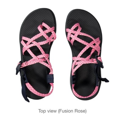 fusion rose chacos