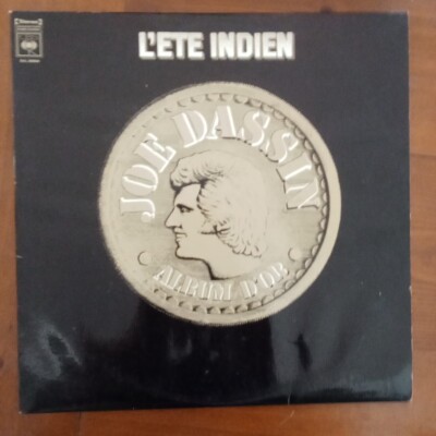 Joe Dassin LEte Indien - Album DOr CBS Vinyl LP