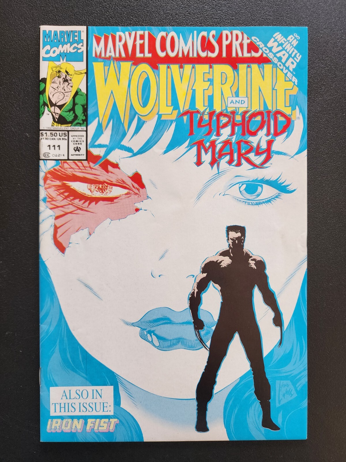 Sam Keith Wolverine Ghost Rider Marvel Comics Presents #111 December 1992 Wolverine Ghost Rider Sam ...
