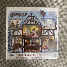 SunOut Christmas Eve 1000 Piece Jigsaw Puzzle 27" x 35" - New